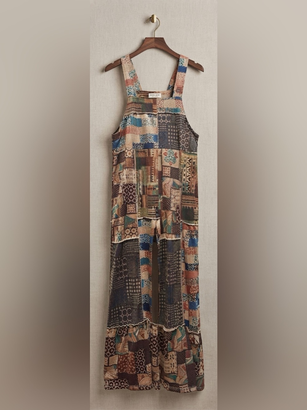 Yak & Yeti NWT Patchwork Print Jumper in Multicolor